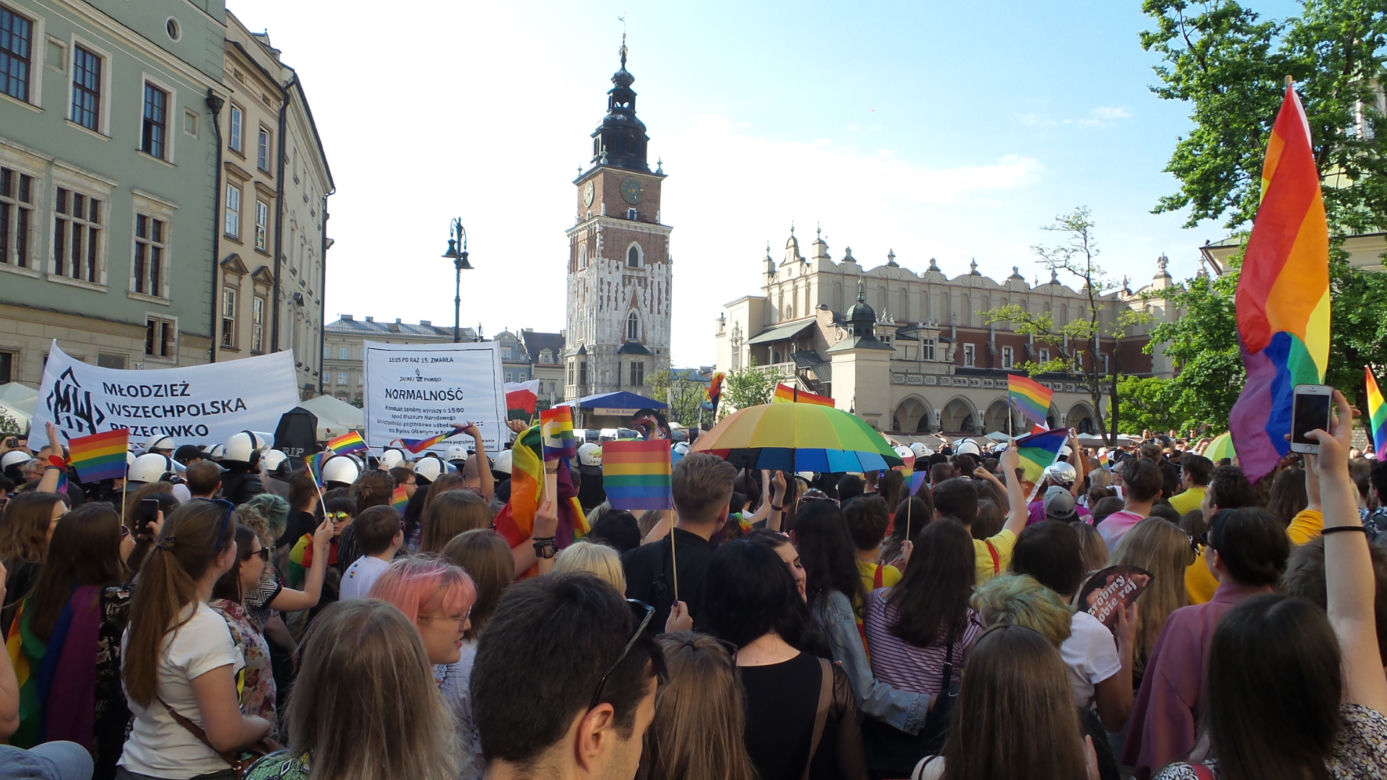 Wielki Marsz Równości przeszedł 18.05.2019 przez Kraków