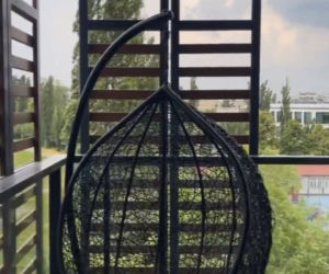 M jak miłość: balkon Katarzyny Cichopek (Kinga) z Instagrama