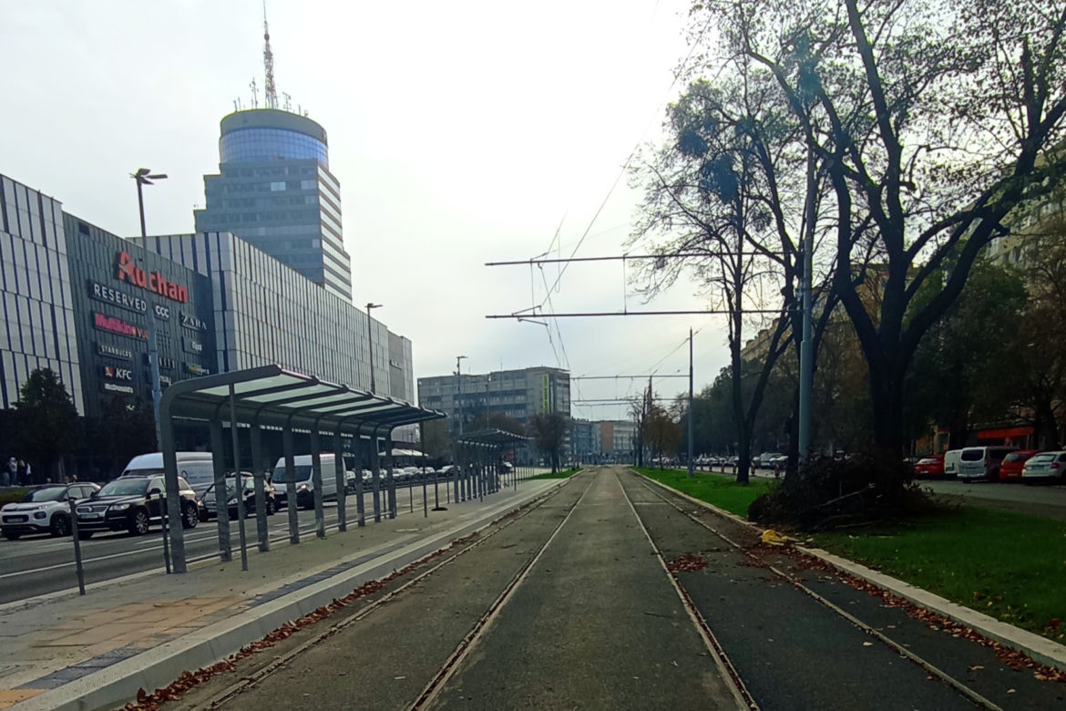 "Torowa rewolucja" na al. Wyzwolenia 