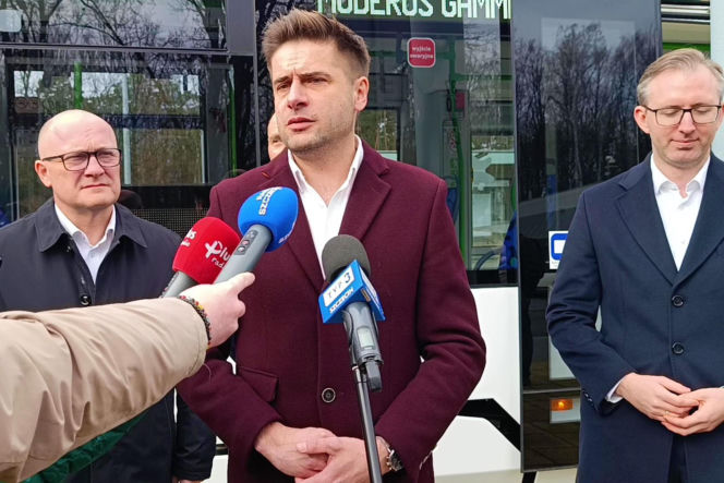 Prezentacja nowego tramwaju