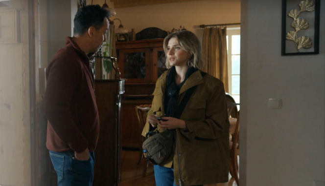 Barwy szczęścia odc. 3372. Janka (Oliwia Drożdżyk), Mariusz (Rafał Cieszyński)