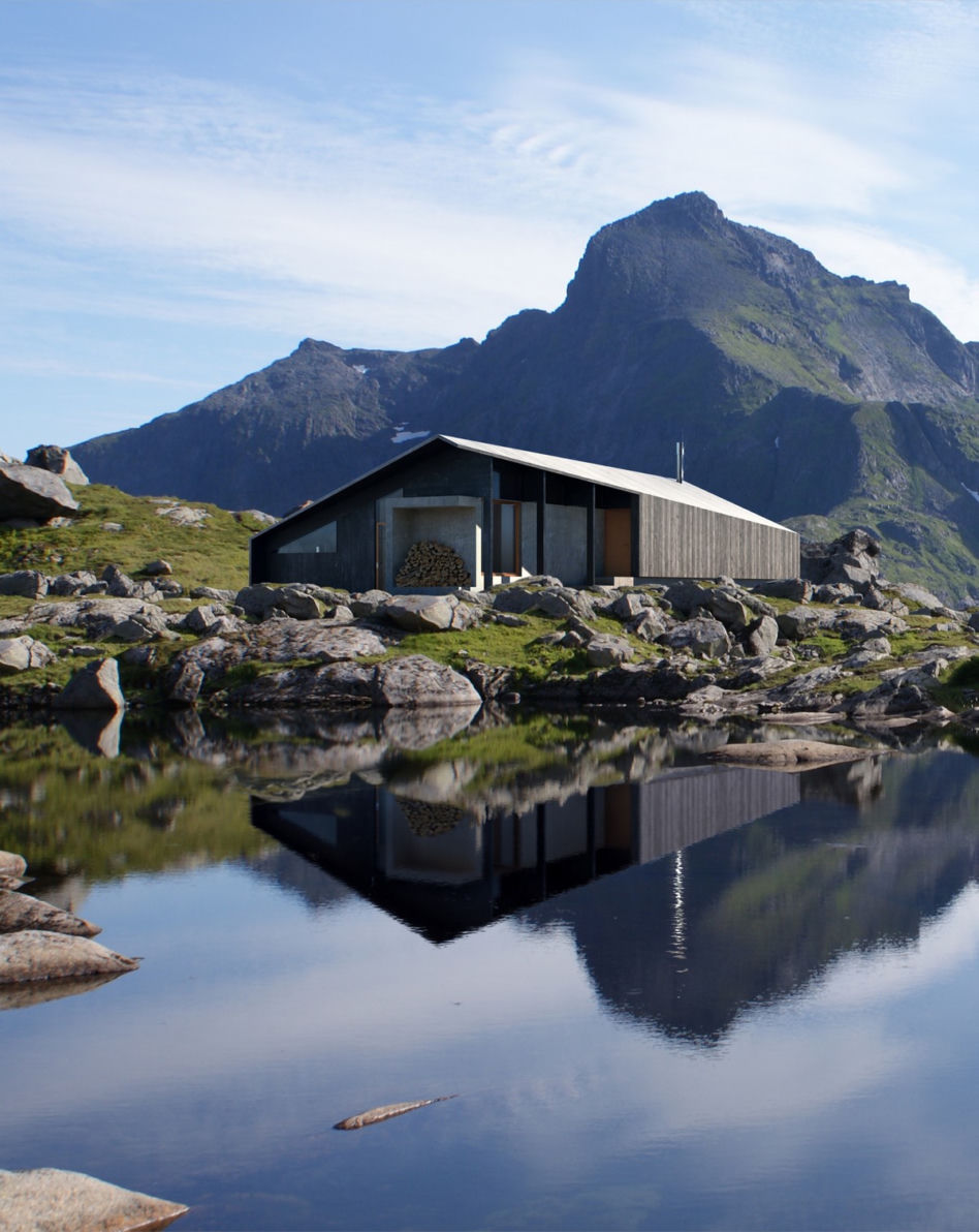 Gapahuk – norweski dom letniskowy projektu Snøhetta