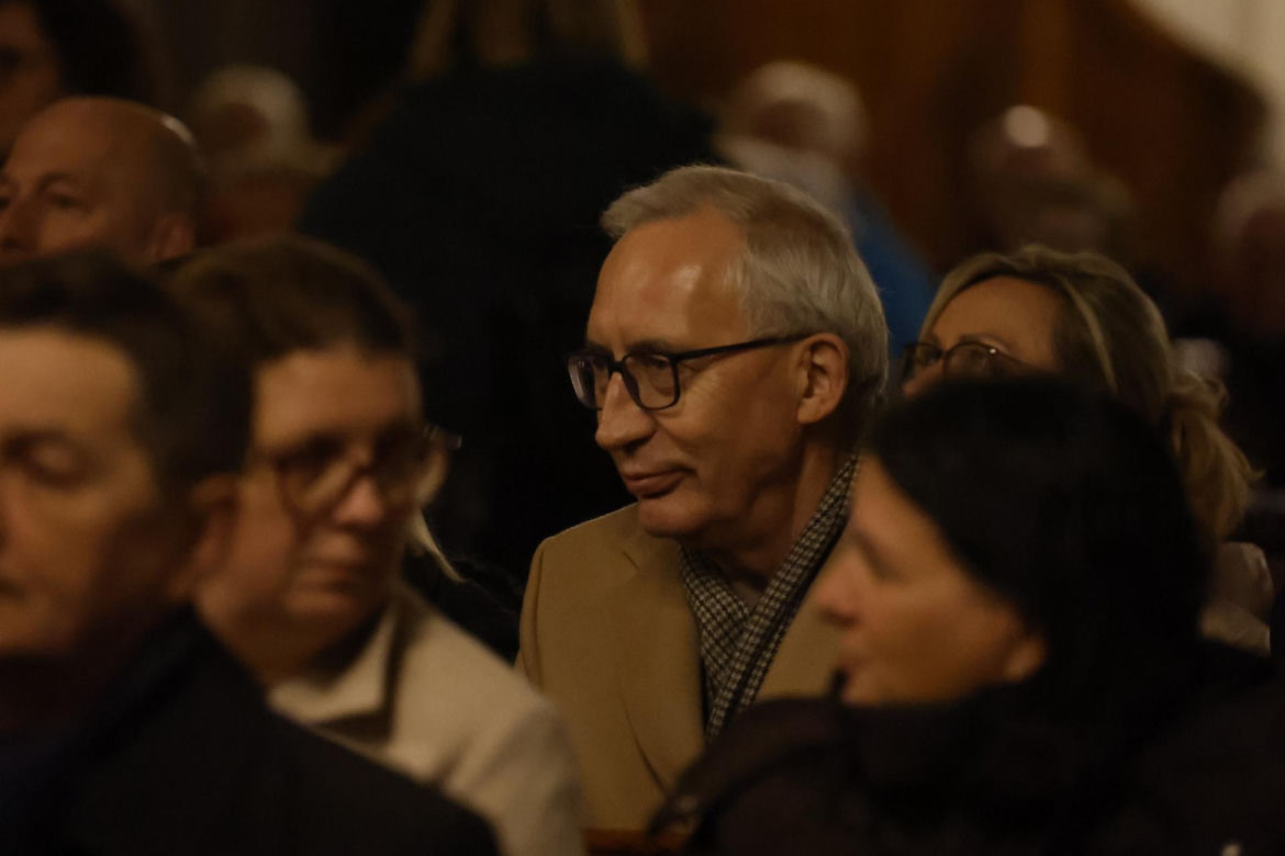 Jarosław Kaczyński z posłami na mszy św. w intencji Barbary Skrzypek