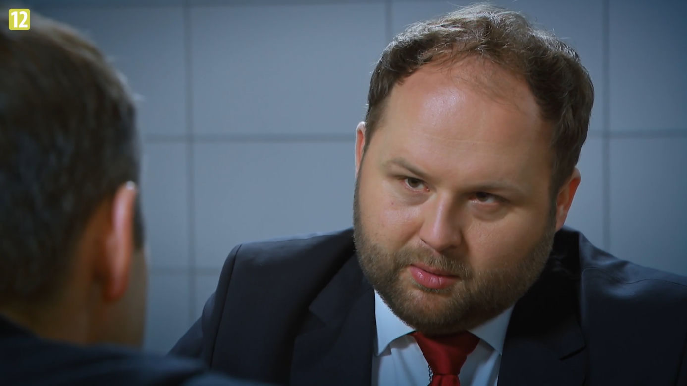 Barwy szczęścia, odc. 2655: Klemens (Sebastian Perdek), Bruno (Lesław Żurek)