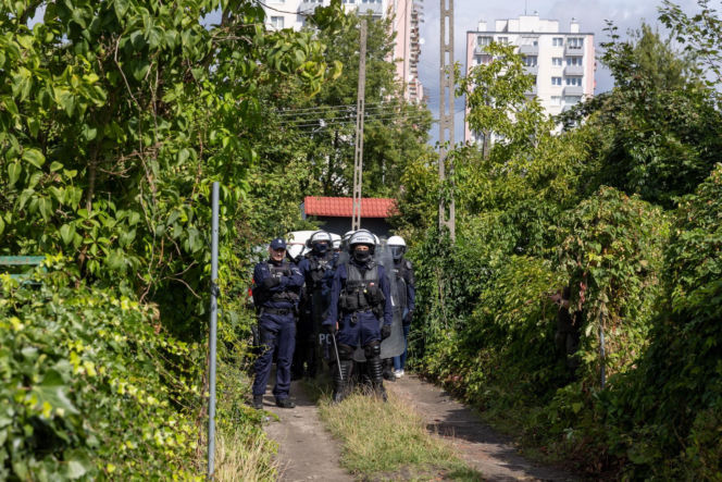 Blokada eksmisji na Osiedlu Maltańskim