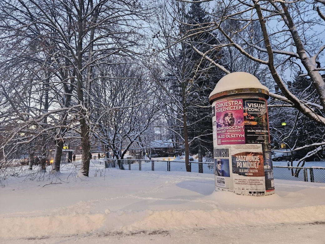 Zima zaatakowała Warmię i Mazury [30.12.2025]
