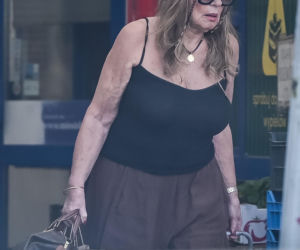 Agnieszka Perepeczko wystroiła się na bazar