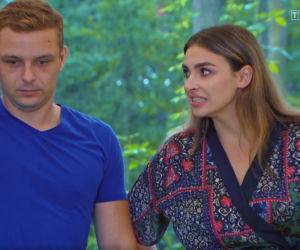 Barwy szczęścia, odcinek 2364, Klara (Olga Jankowska), Hubert (Marek Molak)