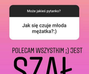 Katarzyna Grabowska na Instagramie o ślubie
