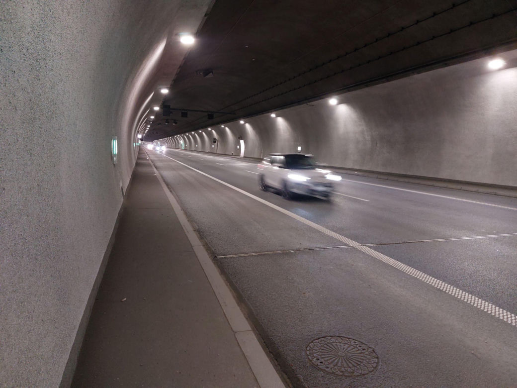 Tunel na zakopiance S7, pod Luboniem Małym 