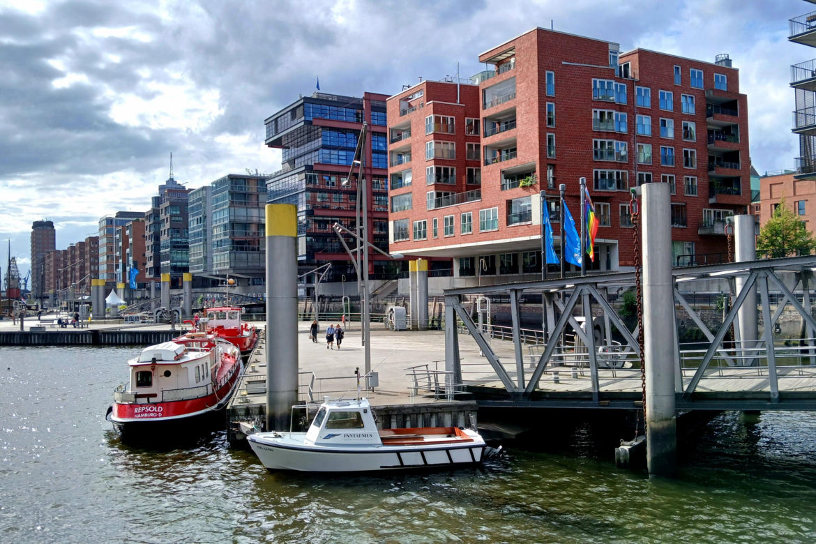 HafenCity i Speicherstadt w Hamburgu