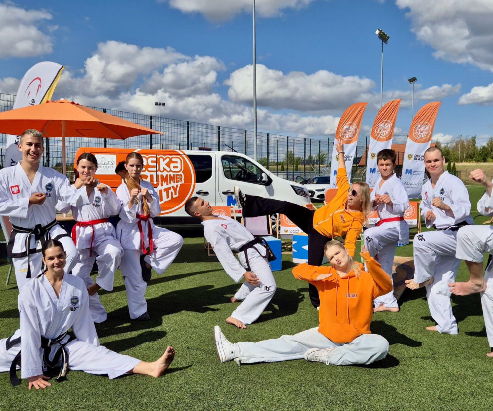 Sport, zabawa i ESKA Summer City. Pomarańczowa ekipa zawitała do Środy Śląskiej