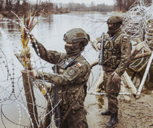 Żołnierze 2 Lubelskiej Brygady WOT Święta spędzają na granicy 
