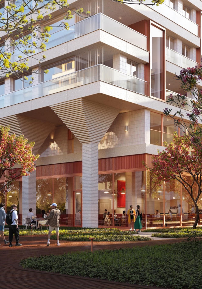 Apartamenty Gutenberga w Warszawie - wizualizacje