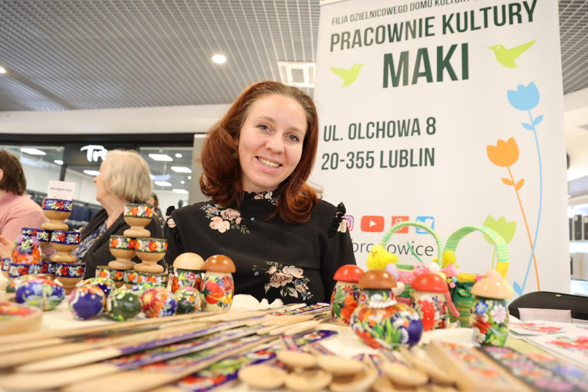 Społeczny Kiermasz Wielkanocny 2024 w Galerii Olimp w Lublinie