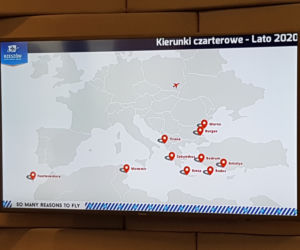 Cztery nowe kierunki czarterowe z Jasionki