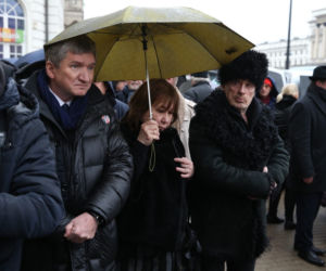 Pogrzeb Jerzego Gruzy. Żegnała go rodzina i przyjaciele.
