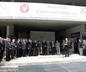 Wmurowanie Kamienia Węgielnego pod budowę Centrum Dydaktyczno-Biblioteczno-Informacyjnego Warszawskiego Uniwersytetu Medycznego