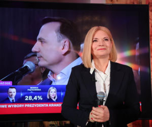 Monika Piątkowska druga w wyborach na prezydenta Krakowa. Od razu podziękowała Tuskowi i Kosiniakowi-Kamyszowi