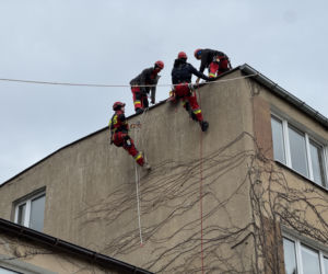 Potężne ćwiczenia straży pożarnej na Pomorzu. W akcji 100 ratowników i psy!
