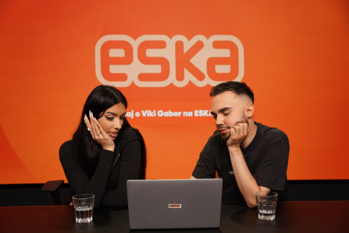 Viki Gabor w "Gwiazdy przejmują ESKA.pl"