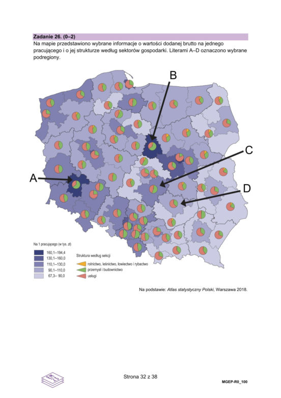 Matura próbna 2025: geografia. Arkusze CKE i odpowiedzi. Poziom rozszerzony [Formuła 2023]