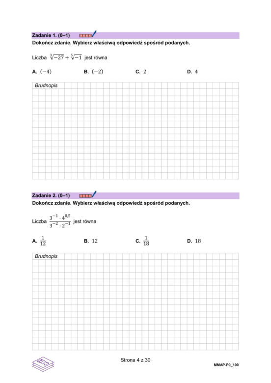 Matura poprawkowa 2026: matematyka - ARKUSZ CKE 24.08.2026