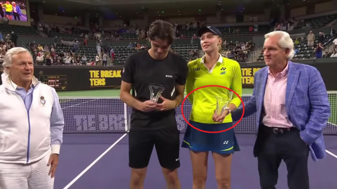 Jelena Rybakina zmolestowana na korcie?!