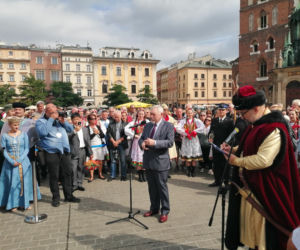 Mongolska strzała pokoju trafiła do Krakowa.