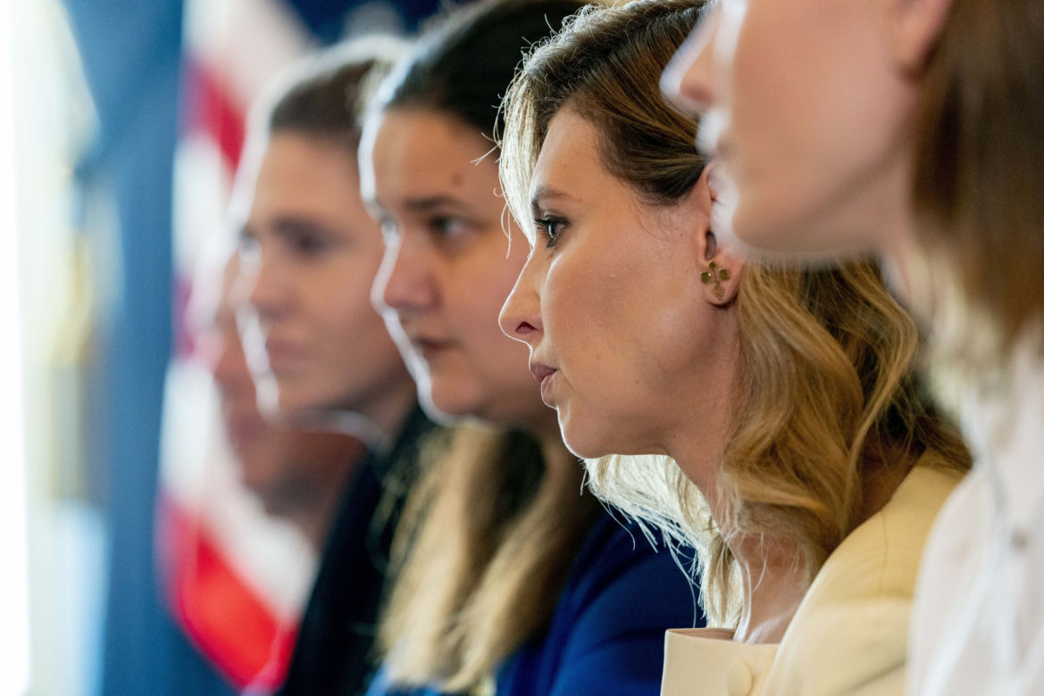 USA: Ołena Zełenska spotkała się z pierwszą damą! Chodzi o zbrodnie wojenne