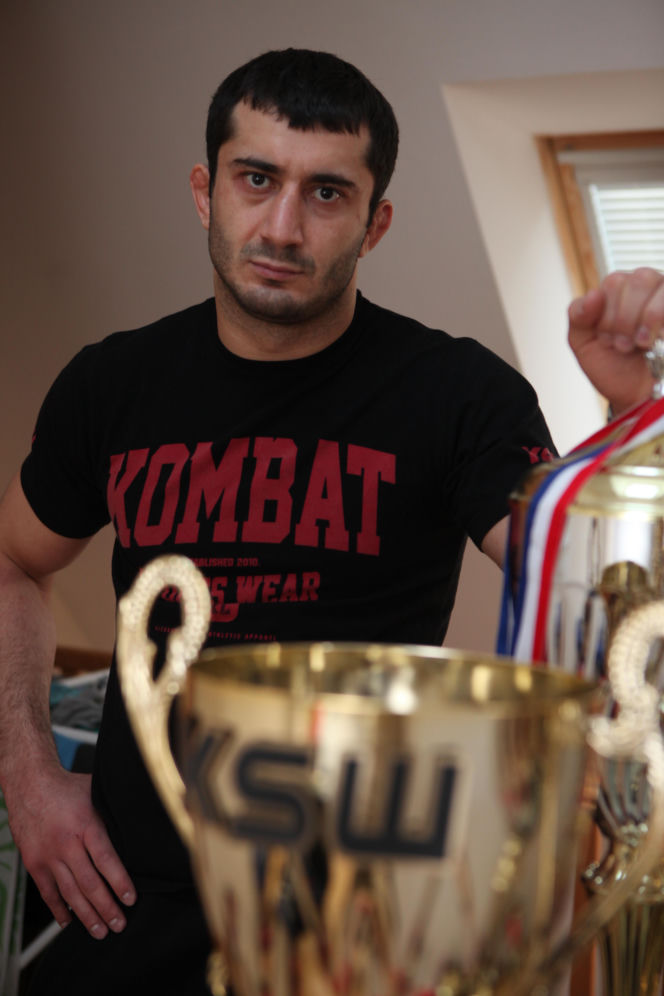 Mamed Chalidow z żoną Ewą