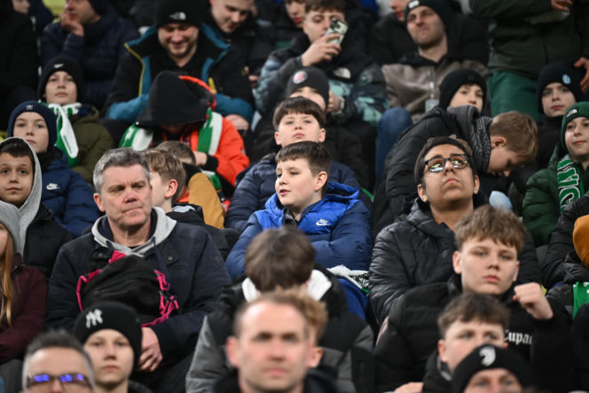 Lechia Gdańsk - Jagiellonia Białystok: Zdjęcia kibiców i zawodników z meczu 24. kolejki PKO BP Ekstraklasy