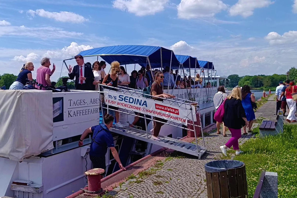 Tramwaj wodny Szczecin - Mescherin - Gartz
