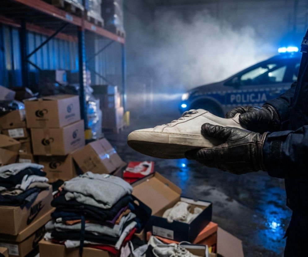 Zatrzymanie handlarzy w Koszalinie. Sprzedawali podróbki za 100 tysięcy złotych