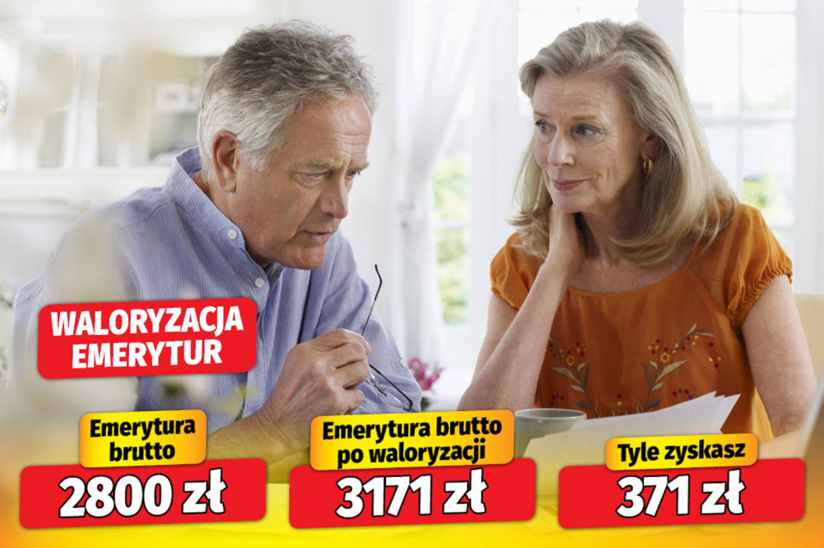 Waloryzacja emerytur