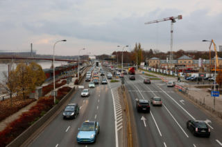 Warszawa: Utrudnienia na Wisłostradzie 