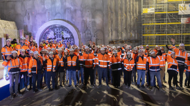 TBM Kinga wydrążyła tunel