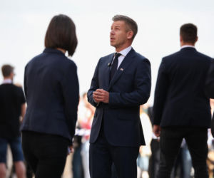Peter Magyar w Krakowie