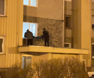 Zadźgał żonę dłutem i wyskoczył z wieżowca