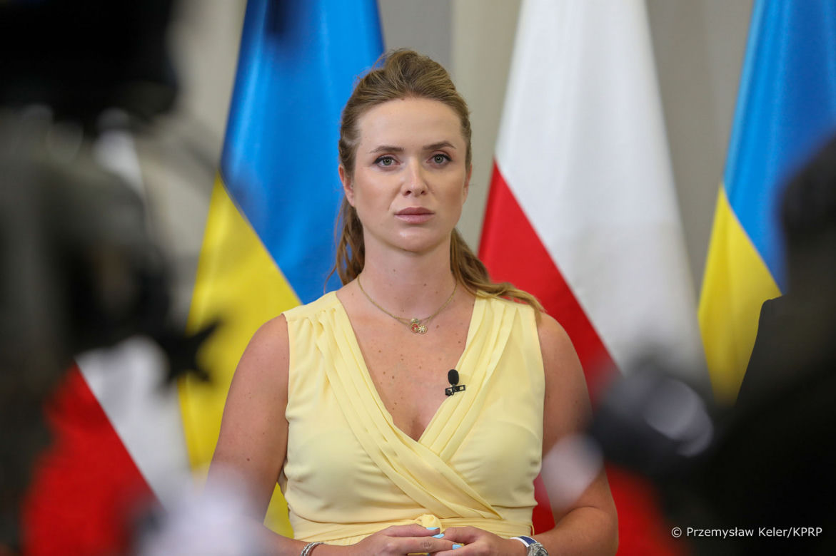 Agata Duda o Ukrainie