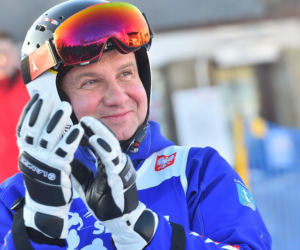Andrzej Duda zainaugurował narciarski maraton