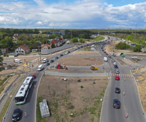 Budowa węzła Granitowa - maj 2021