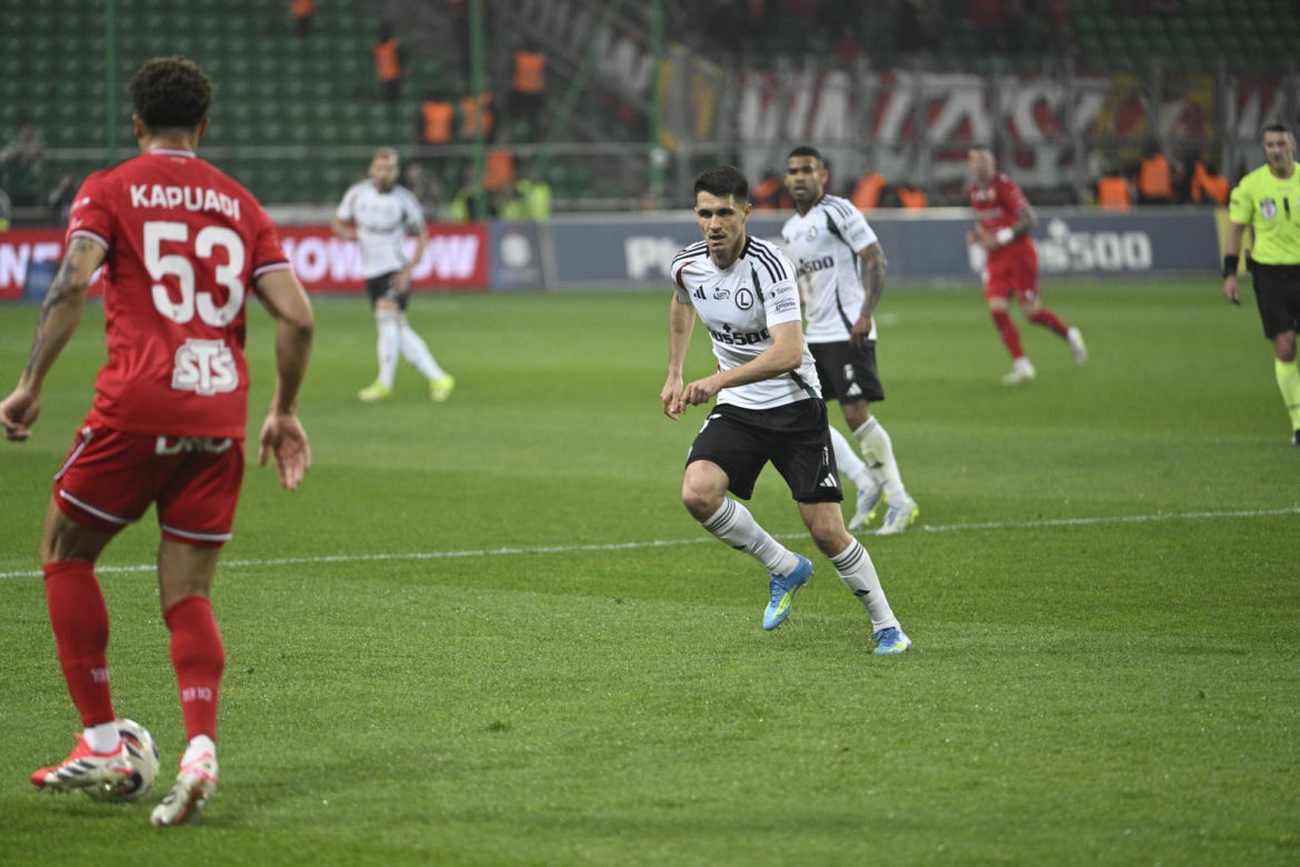 31. kolejka PKO BP Ekstraklasy 2025/2026. Mecz Legia Warszawa - Łódź Widzew