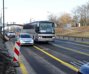 Trasa Łazienkowska zamknięta. Rozpoczął się wielki remont