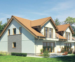 Projekt bliźniaka Leszczynowa Aleja