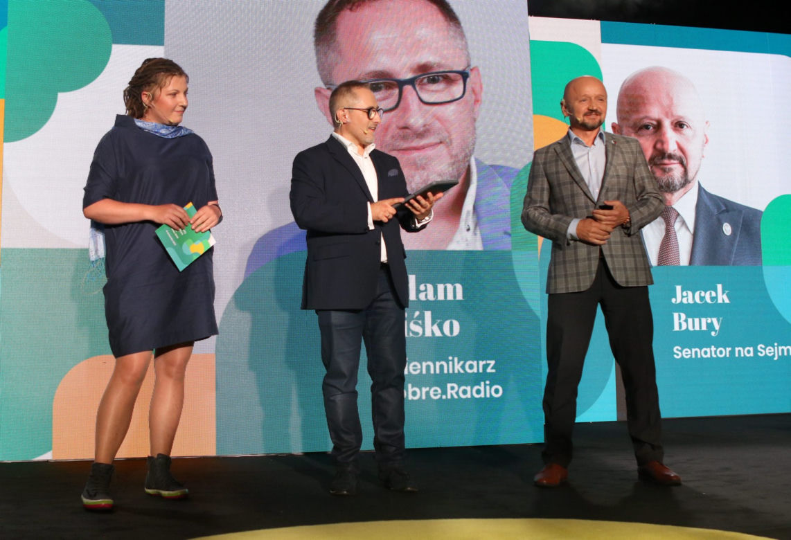 Szymon Hołownia.  I Kongres Ruchu Polska 2050
