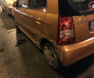 Pijany kierowca ciężarówki staranował wszystko, co miał na drodze. 