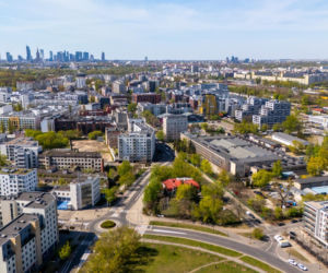 Nowe osiedla na Kamionku w Warszawie