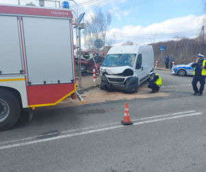 Wypadek na feralnym skrzyżowaniu w Ambrożowie