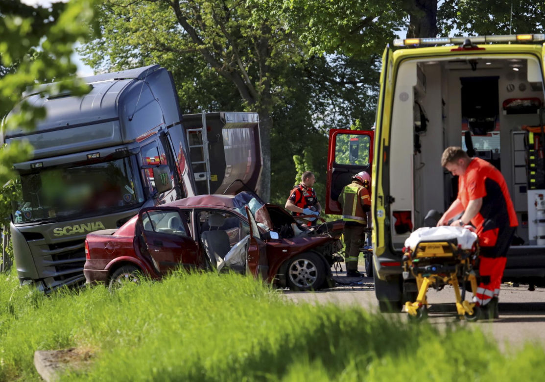  Tragiczny wypadek pod Ostródą